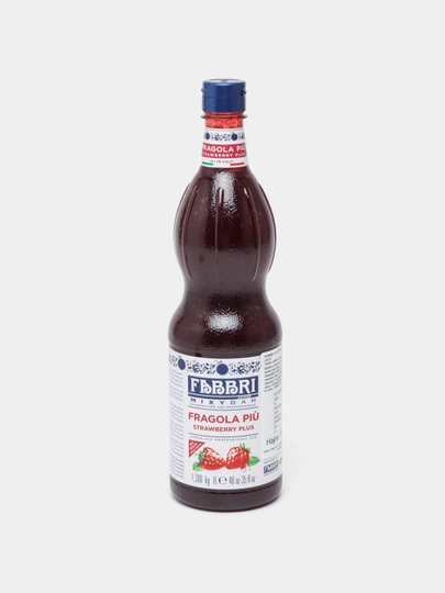 Сироп Fabbri Mixybar Strawberry Plus, 1 л — MUTTI-P05B46E