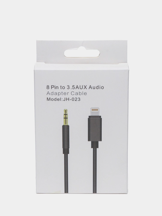 Lightning to Aux kabeli, Apple iPhone uchun, 3.5 mm