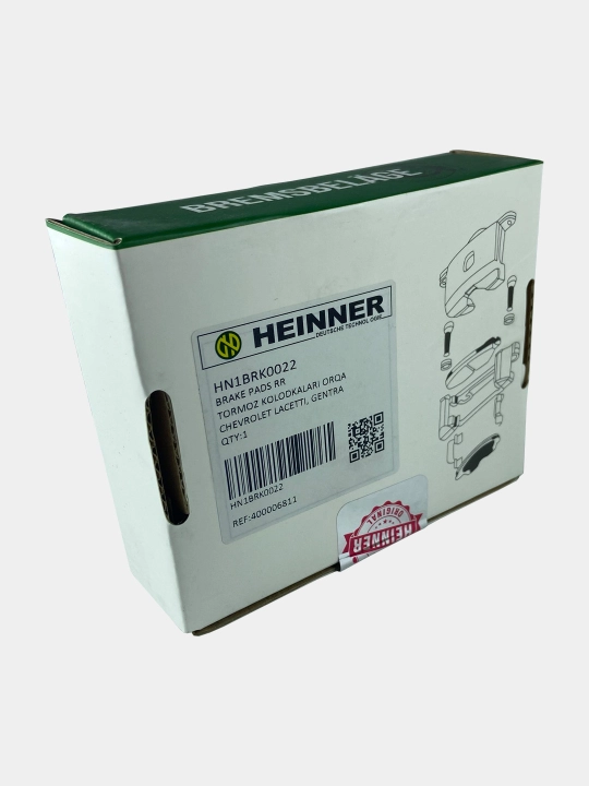 Задние дисковые тормозные колодки Heinner для Chevrolet Lacetti, Gentra