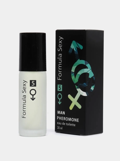 Парфюмированная вода с феромонами для мужчин "Formula Sexy", перманентная, 30 мл — GOZALIK-SEXYGS-ЧЕРН