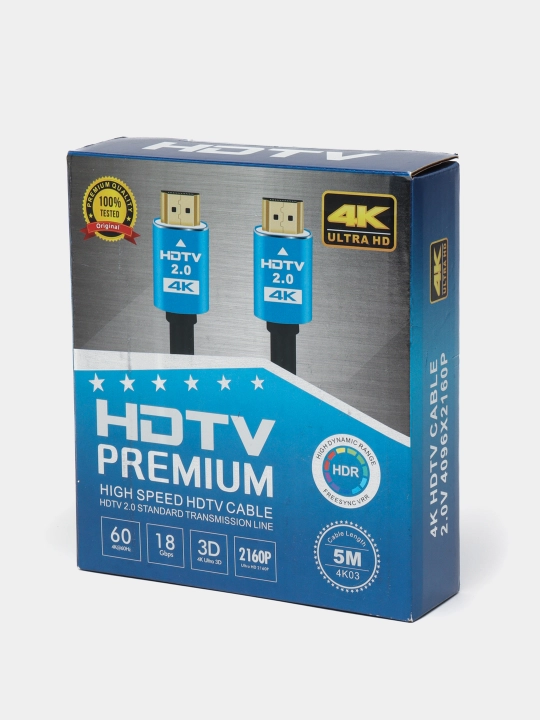 HDMI kabeli, 4K 2.0 kabeli qattiq HDTV
