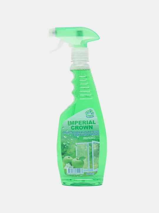 Oyna tozalash vositasi Король блеска, olma, 500 ml - 