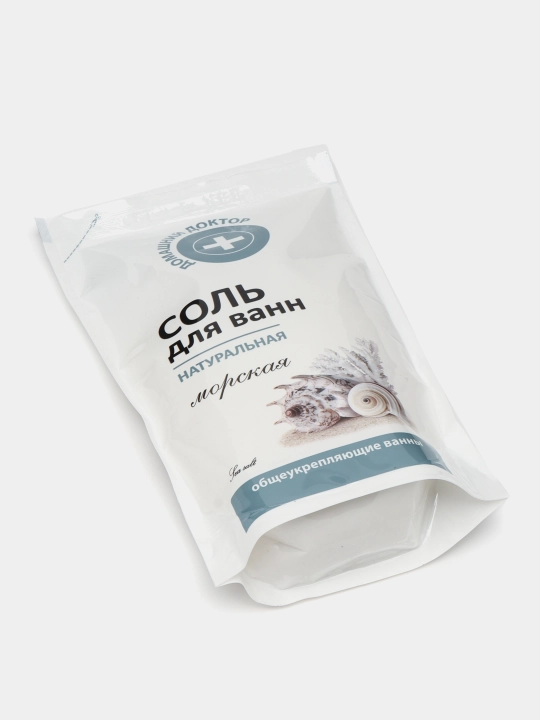 Hammom tuzi, uy shifokori, tabiiy dengiz tuzi, 500 ml