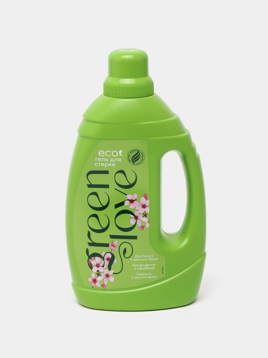 Yuvish uchun jel Green Love Yapon bog'i, 1.35 litr