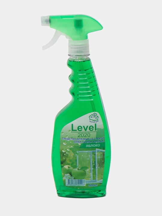 Oynalar yuvish uchun vosita "Level", olma, 500 ml - 