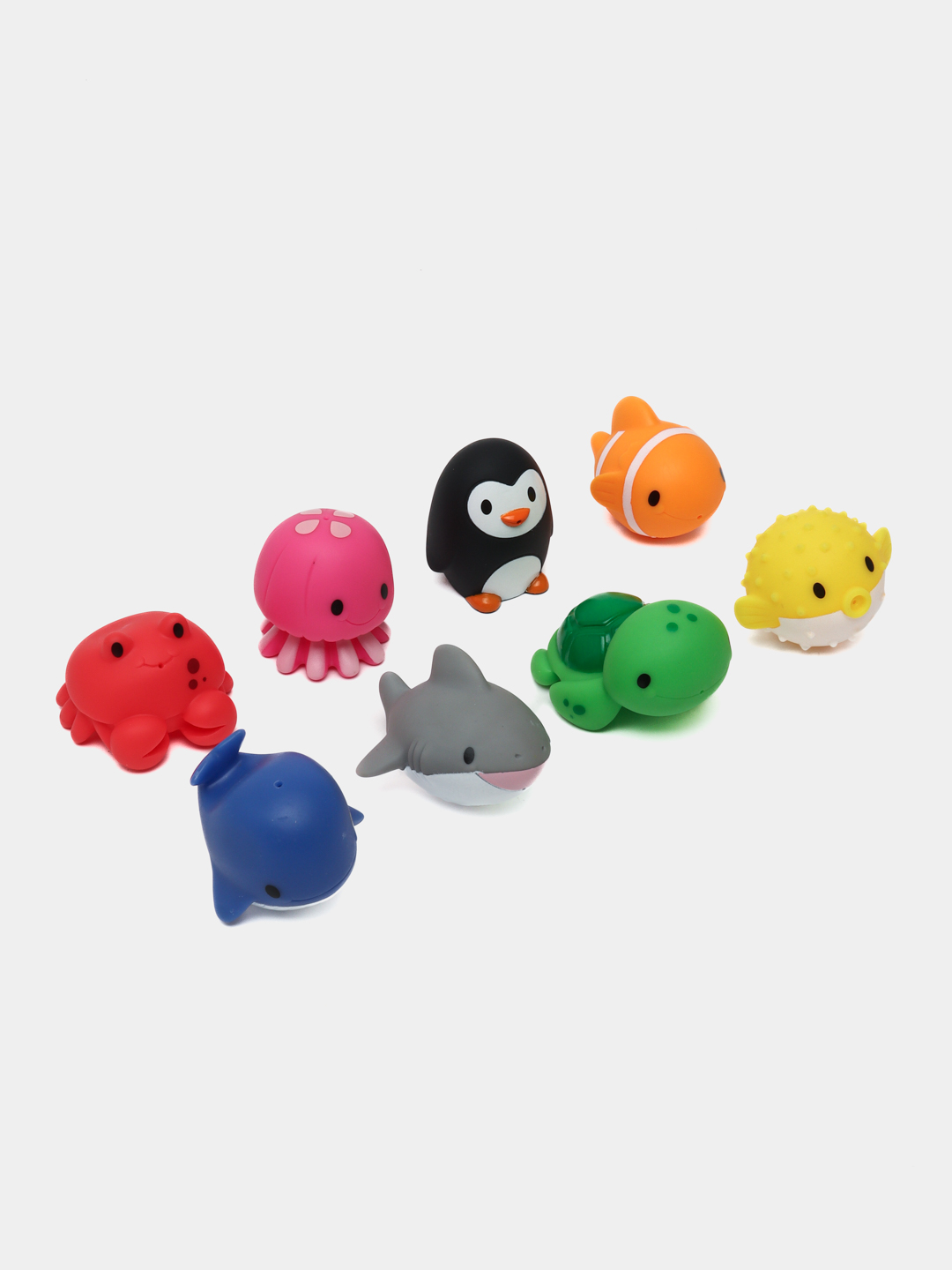 Hammom o'yinchoqlari Dengiz hayvonlari, Munchkin, 8 dona - 