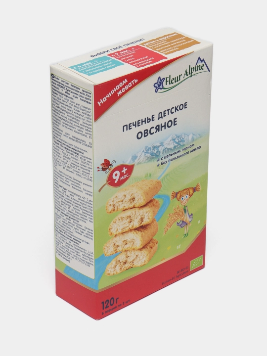 Pechene jo'xori unidan Fleur Alpine , 9 oydan boshlab , 120 g
