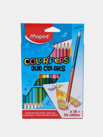 Карандаши цветные Maped, Color'Peps Duo, 36 цветов, 829601, q0000008442 — GT-829601