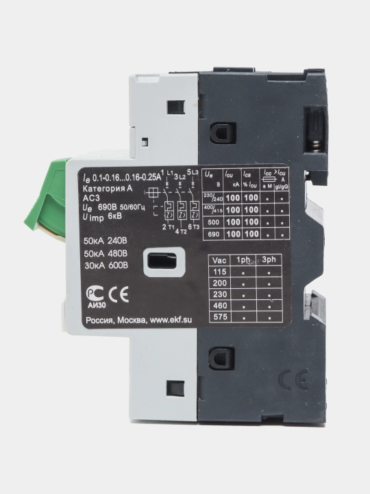Avtomatik dvigatelni ishga tushirish, PRIME, ADF-320,1-0,16 A