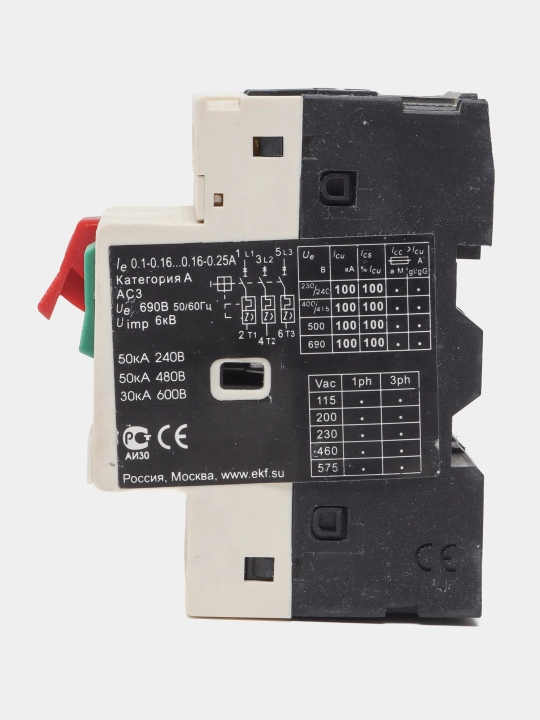 Avtomatik dvigatelni ishga tushirish, PRIME, ADF-320,16-0,25 A