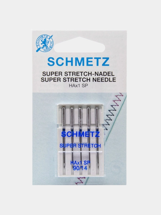 Иглы для швейных машин и оверлоков Schmetz  стрейч  90 размера(14)