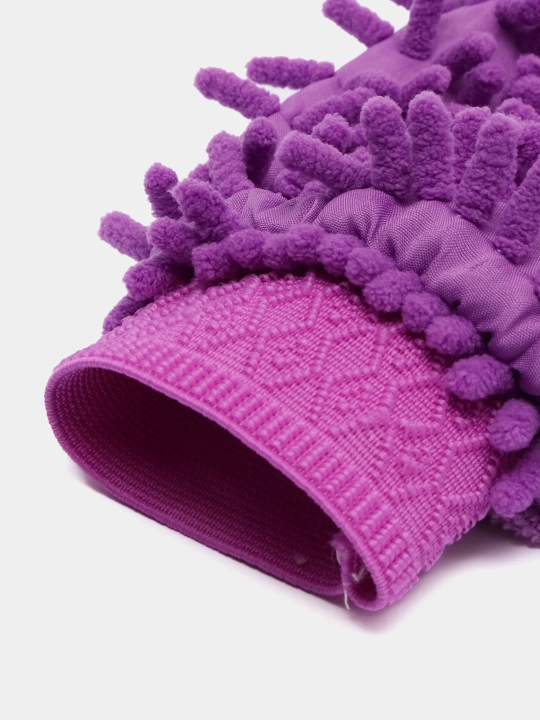Варежка из микрофибры для уборки автомобиля Iwash
