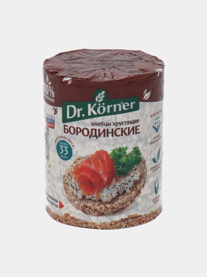 Хлебцы Dr.Korner Бородинские, 100г — FOODST-P00A747