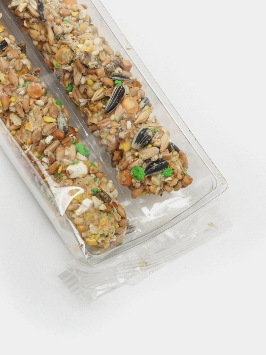 Meva va yong'oq bilan kemiruvchilar uchun tayoqlar Little One, 2 * 60 g
