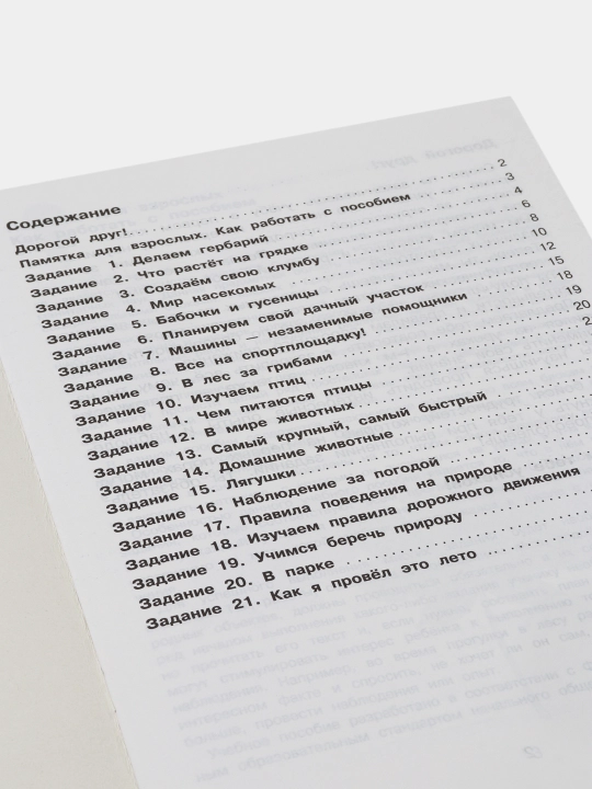 Окружающий мир. Повторяем изученное в 1 классе. 1-2 класс