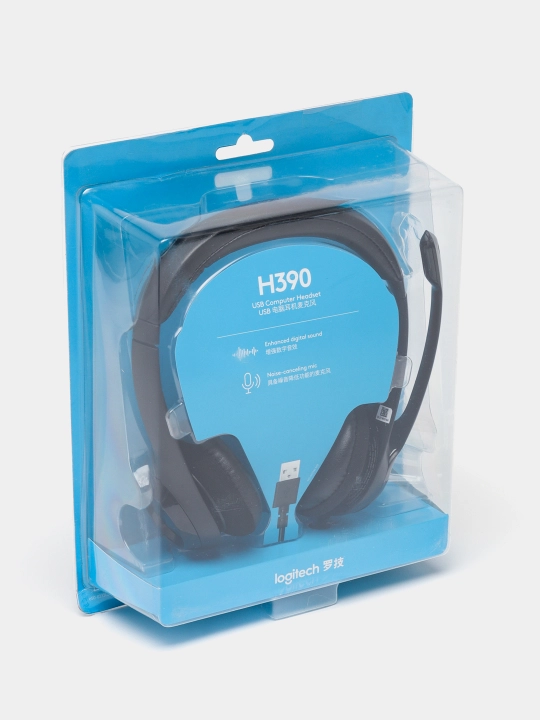 Kompyuter uchun simli quloqchinlar H390 LOGITECH USB