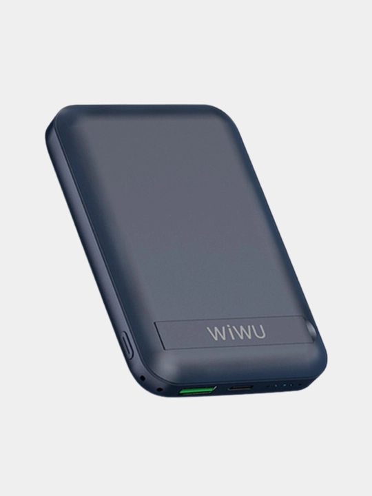 Wiwu Snap Cube Magnetic Wireless Charger Power Bank 10000mAh quvvat banki