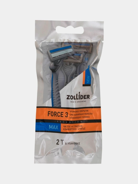 Ustara Zollider Force 3 Max, 2 dona