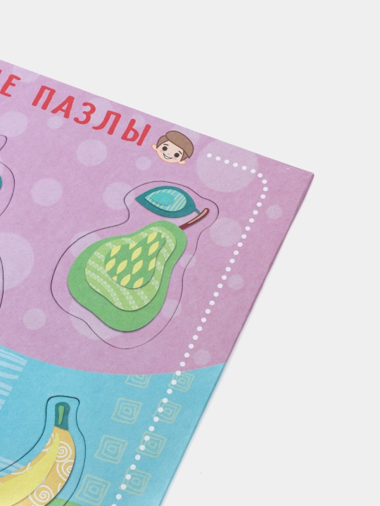 Развивающий пазл, Hatber, Фрукты, 300х200 мм