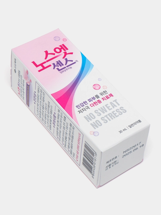 Ter va hidga qarshi nozik dezodorant No Sweat No Stress terlashga qarshi 30 ml