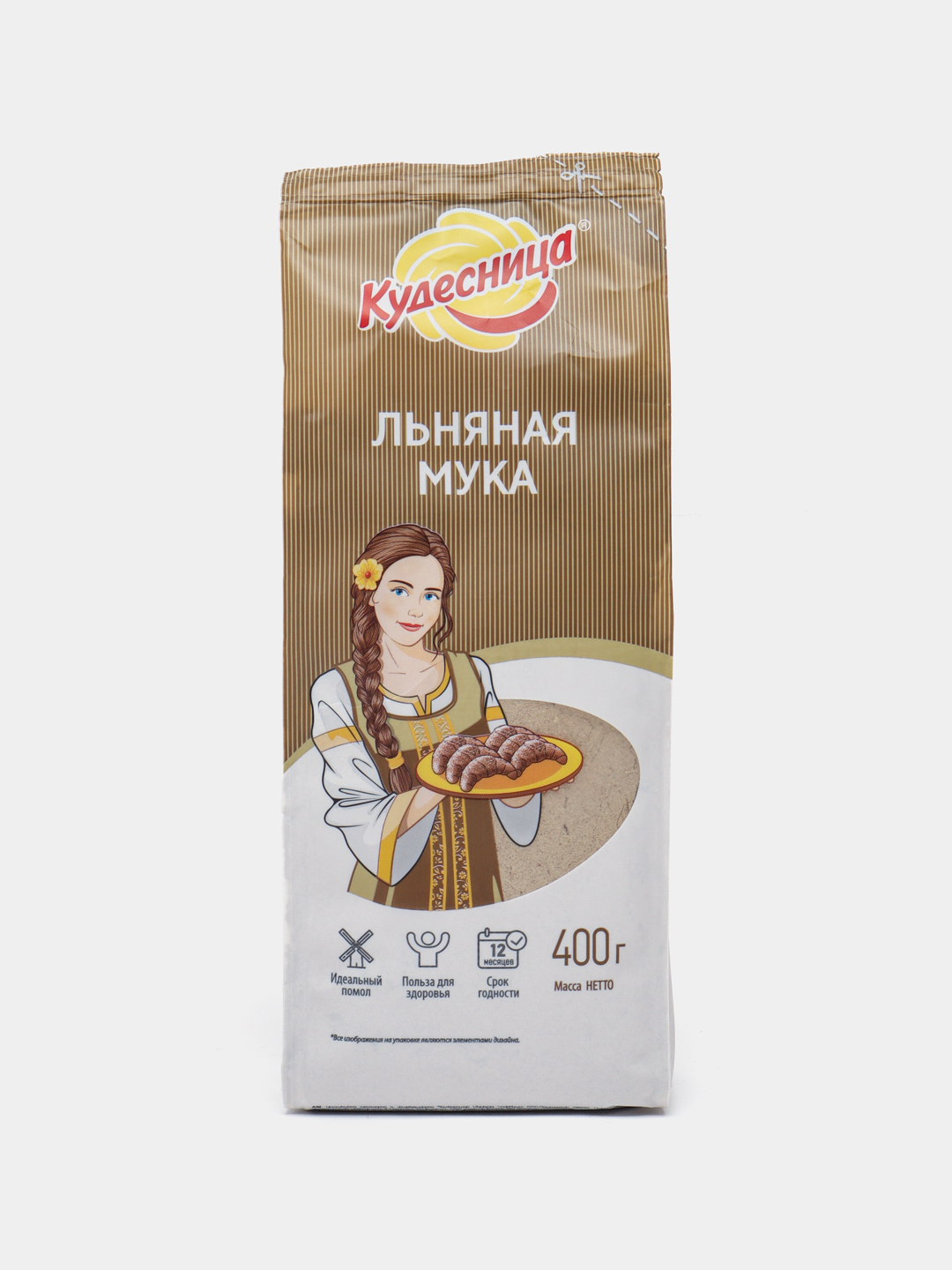 Мука льняная Кудесница, 400 г купить по низким ценам в интернет ...