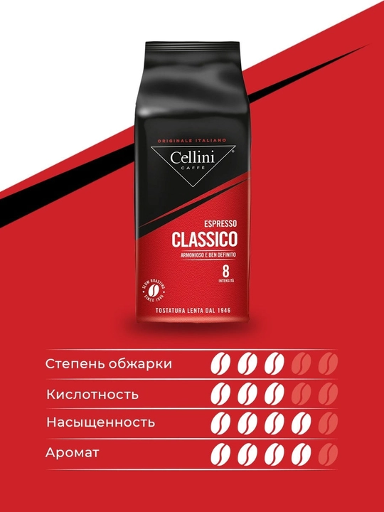 Donli qahva Cellini Classico, 1 kg
