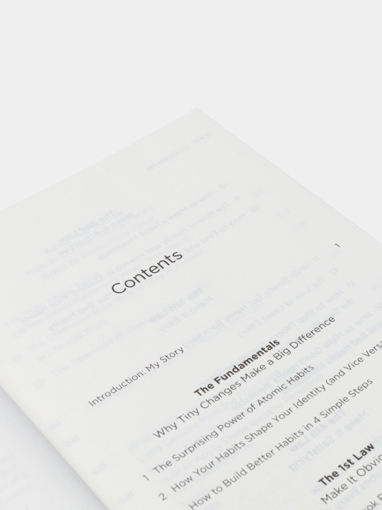 Atomic Habits, James Clear