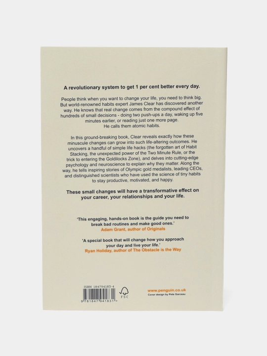 Atomic Habits, James Clear