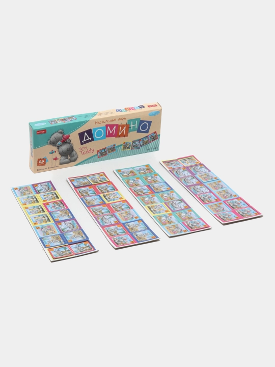 Настольная игра Hatber Домино MeToYou, 28 карточек - 