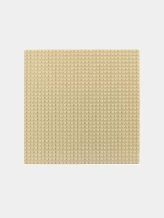 Konstruktor asosiy qurilish plitasi (taglik), Lego 32 * 32 nuqtalar, 25.5 * 25.5 sm
