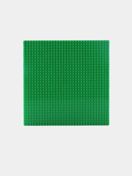 Konstruktor asosiy qurilish plitasi (taglik), Lego 32 * 32 nuqtalar, 25.5 * 25.5 sm