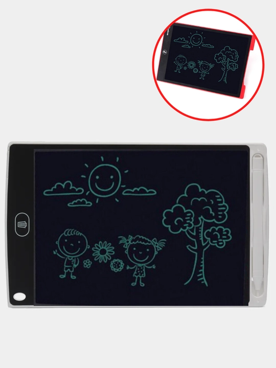 Графический LCD планшет для рисования, электронная доска со стилусом, 8.5"