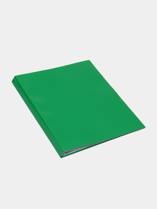 Plastik papka Hatber Line, 60 qo'shimcha A4, 21 mm 500 mikron, rangi yashil