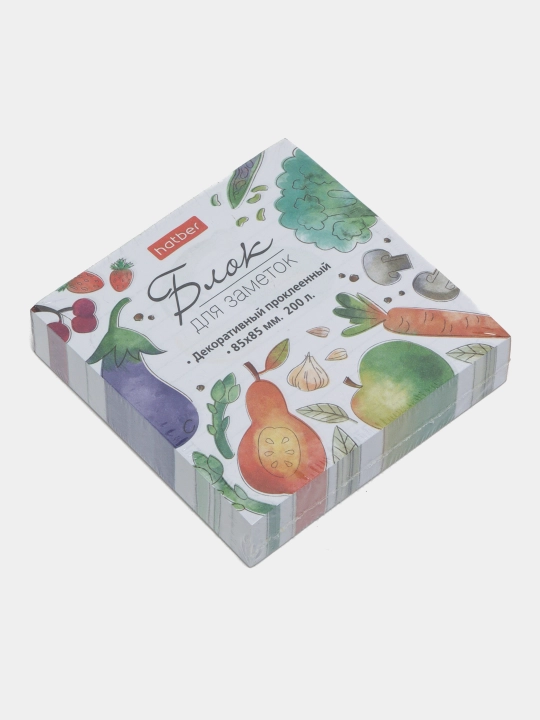 Блок для заметок на клею Hatber Vitamins MB069218