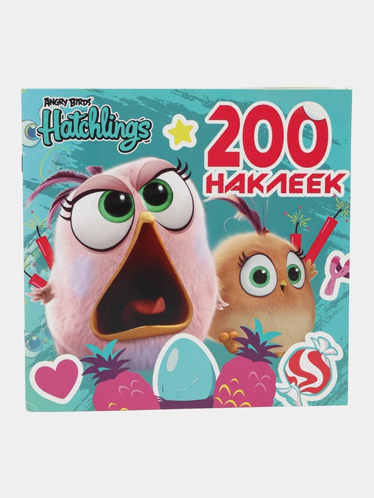 Наклейки Angry Birds Hatchlings, 200 шт - 