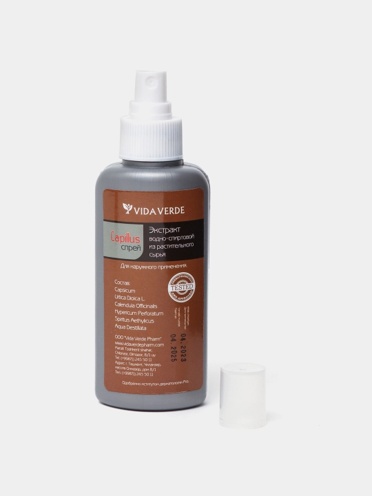 Vida Verde Capillus soch to‘kilishiga qarshi spreyi, 150 ml
