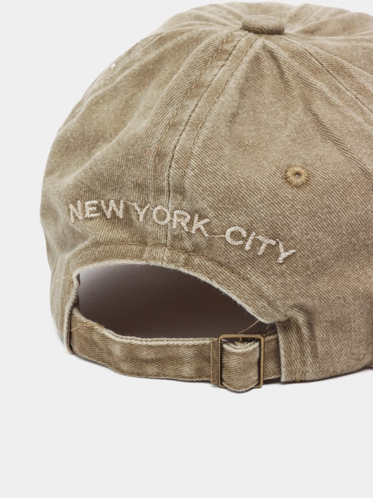 Бейсболка кепка New York винтажная, 100% хлопок, размер 55-61 см