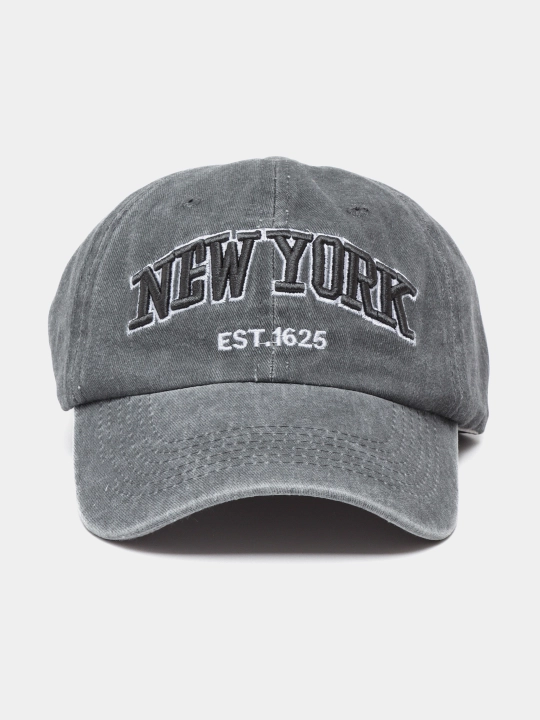 New York beysbol kepkasi vintaj, 100% paxtadan, o‘lchami 55-61 sm