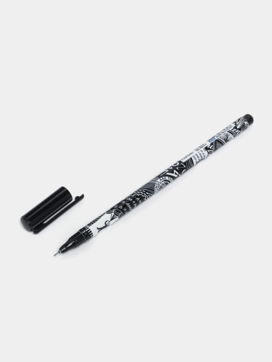 Ruchka Hatber Doodles gelli, ko'k, 0.5 mm, 6 dona