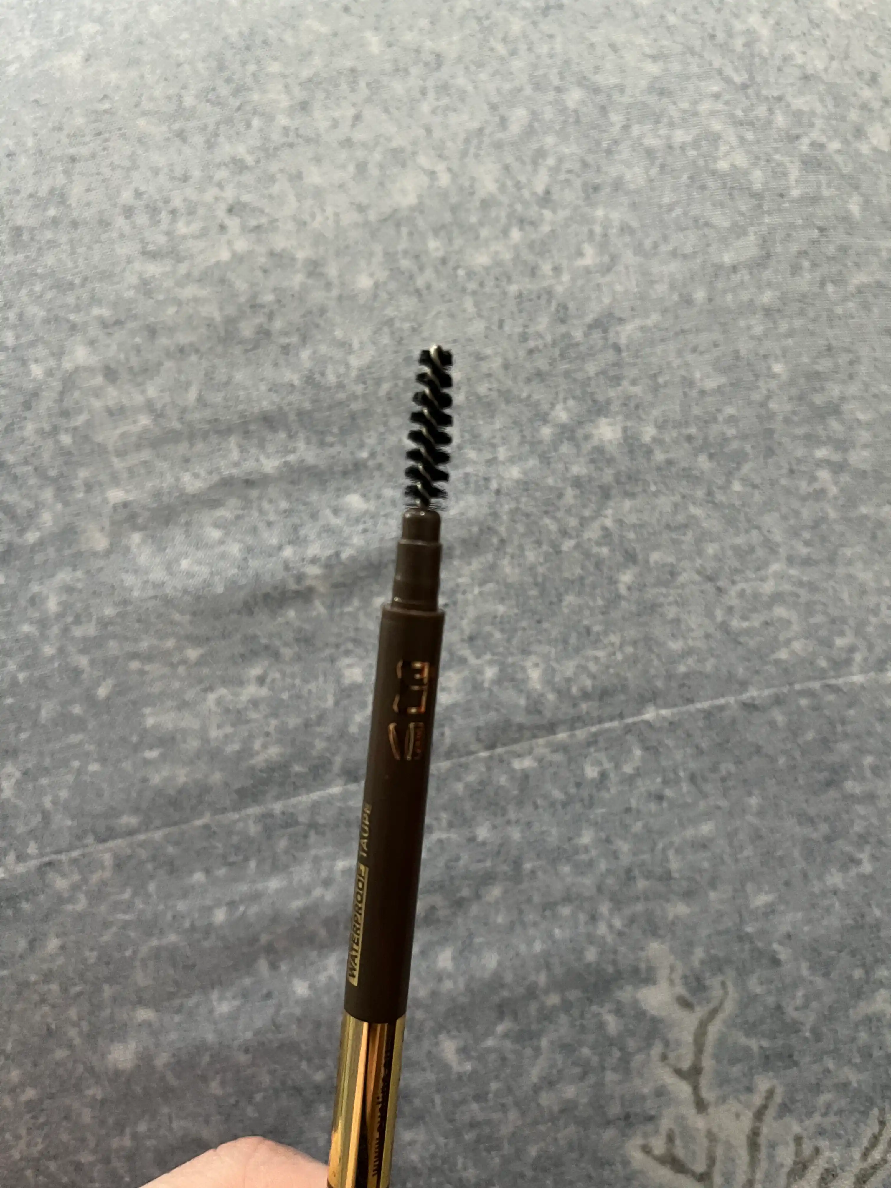 Карандаш для бровей Eveline Micro Precise Brow Pencil, серо-коричневый