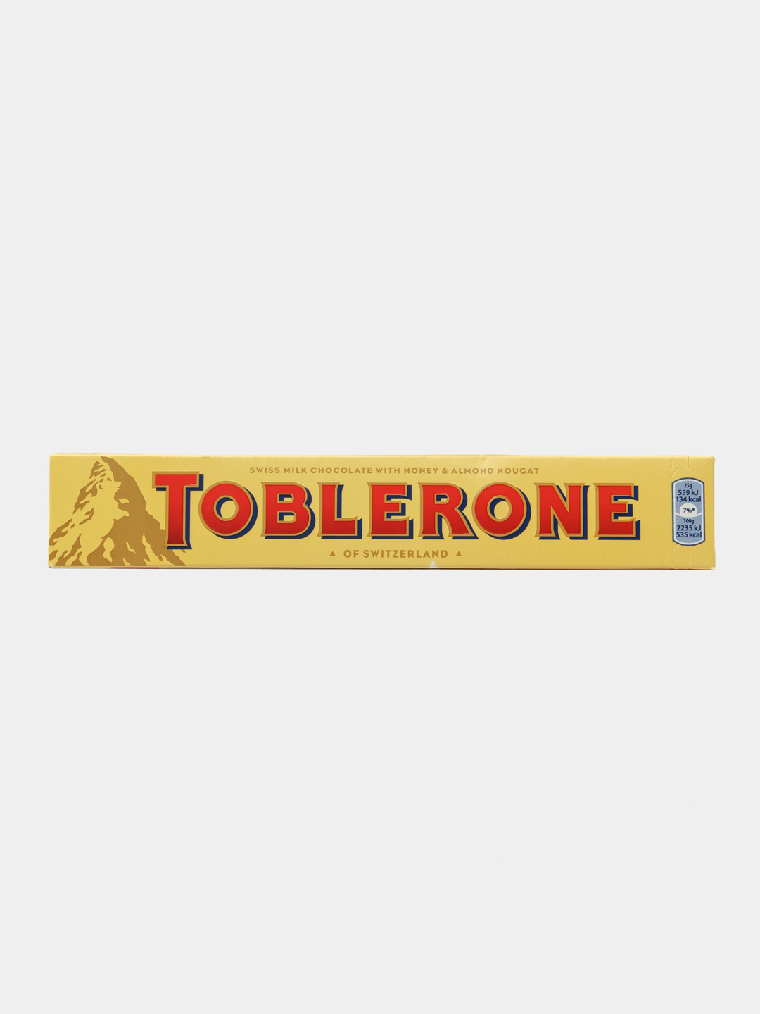 Шоколад Toblerone с медом и миндальной нугой, молочный, 100 г купить по ...