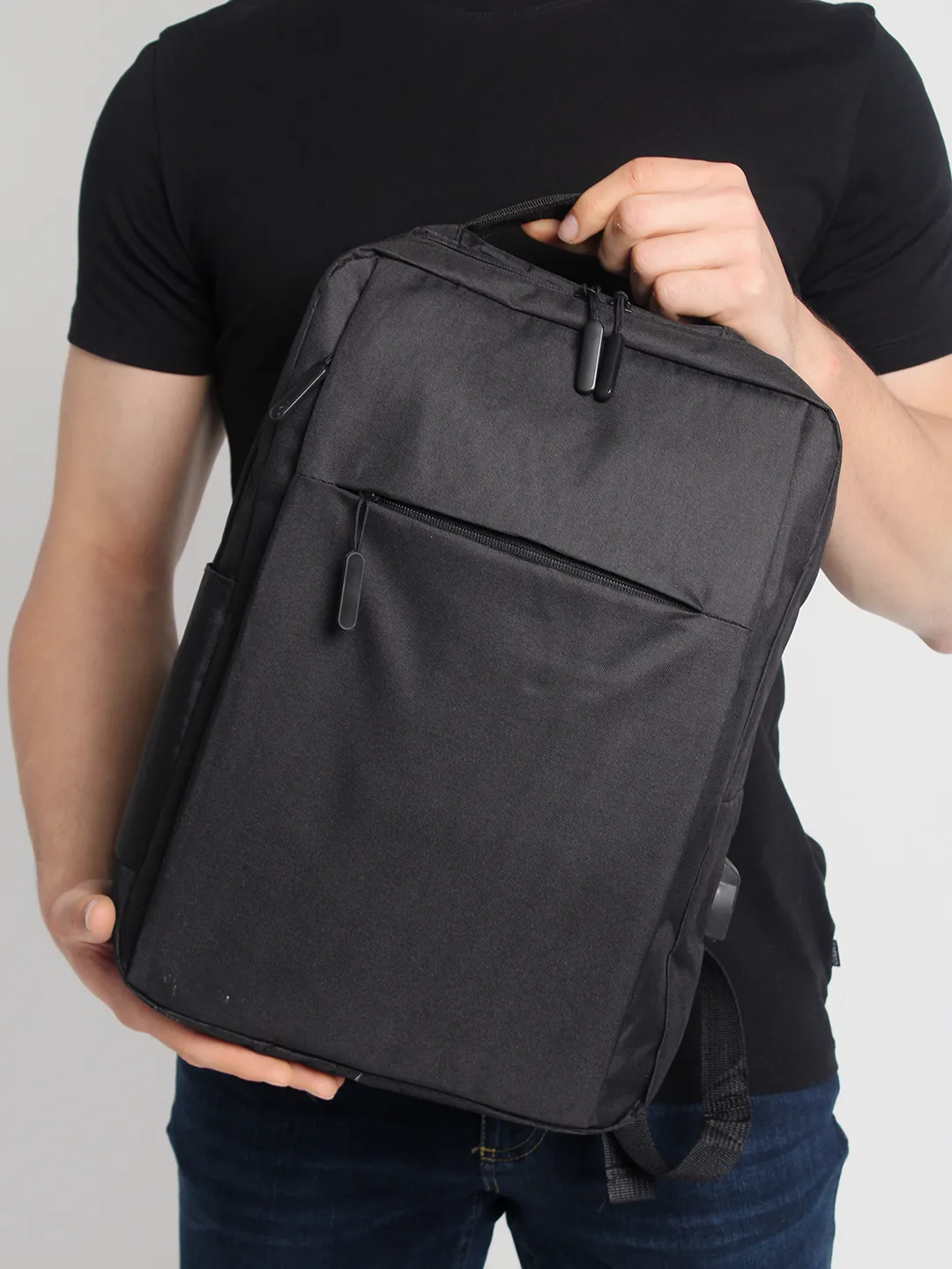 Рюкзак-сумка для ноутбука и документов с USB выходом купить по низким ...