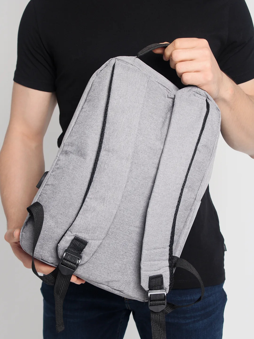 Рюкзак-сумка для ноутбука и документов с USB выходом купить по низким ...