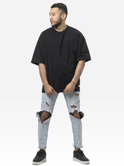 Futbolka asosiy, oversize - 