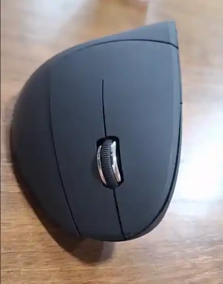 Vertikal optik sichqoncha, ergonomik, simsiz
