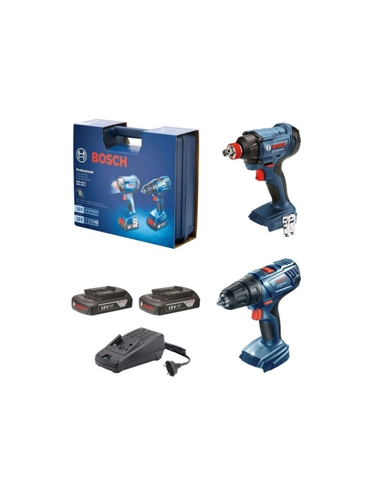 Bosch GDX 180-LI + GSR 180-LI batareya to'plami