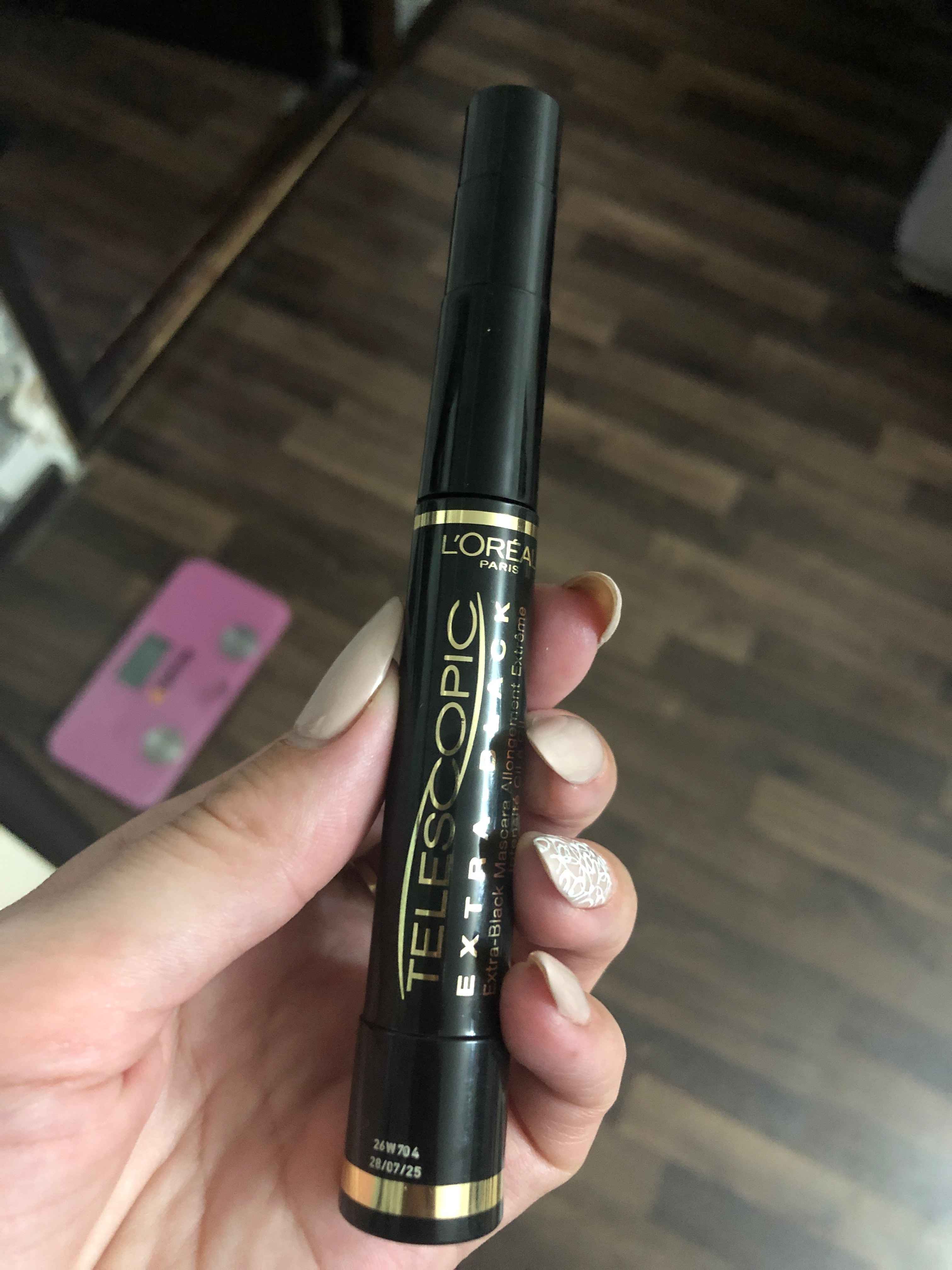 Тушь для ресниц L'Oreal Paris Telescopic, черный уголь