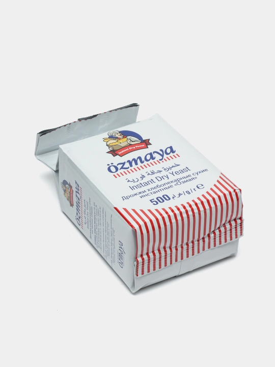 Non maxulotlari pishirishda qo'llanladigan "Ozmaya" quruq instant xamirturush, 500 g