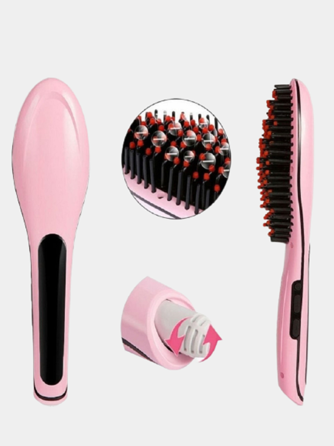 Hair straightener hqt-909b. Лучший выпрямитель волос расческа выпрямитель. Расческа выпрямитель. Электрическая расчёска выпрямитель (25 вт, 220 в, 26 см). 1c расческа-выпрямитель.