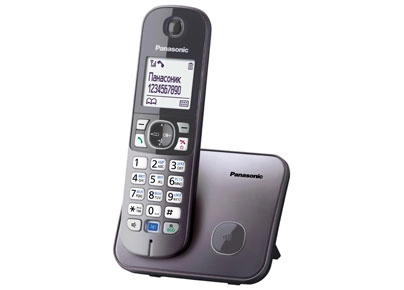 Радиотелефон Panasonic KX-TG6811UA, серый
